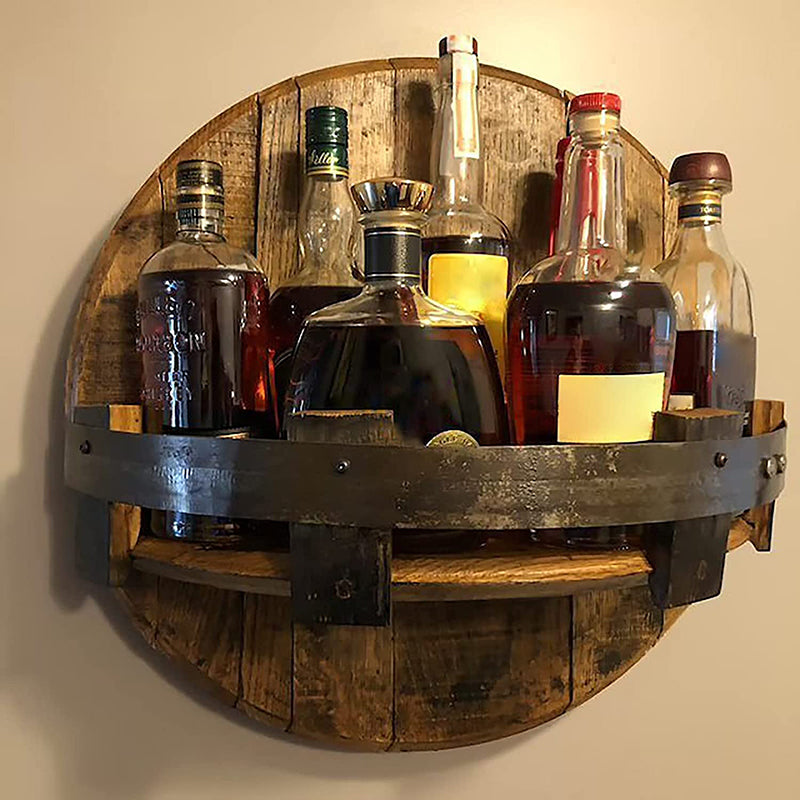 Range-bouteille design original en situation