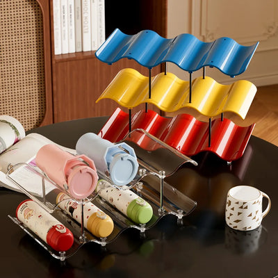 Porte-bouteille vintage plastique