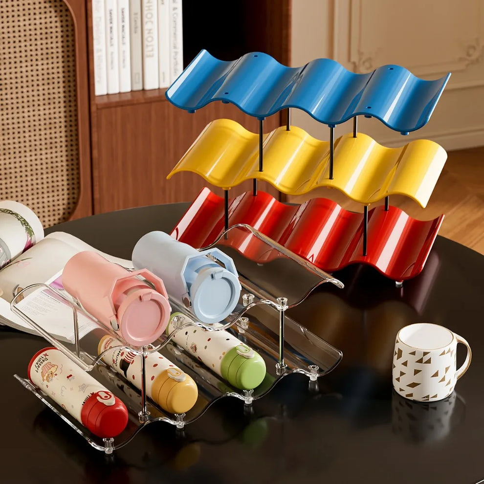 Porte-bouteille vintage plastique