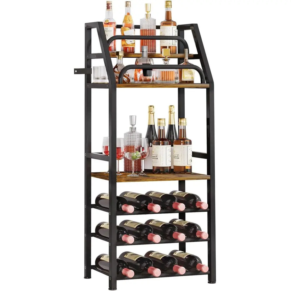 Rangement bouteille salon