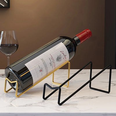 Support bouteille table