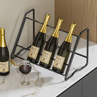 Présentoir bouteille de champagne
