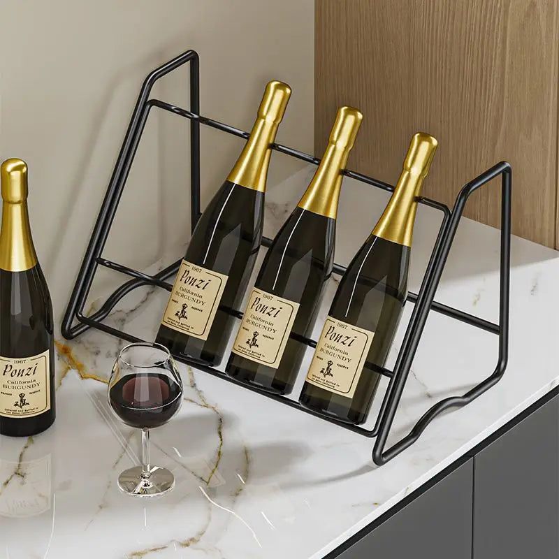 Présentoir bouteille de champagne