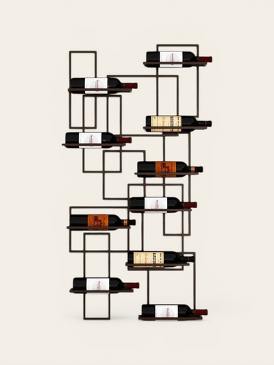 Porte-bouteille mural design - photo 1