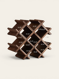Porte-bouteille design bois - photo 1