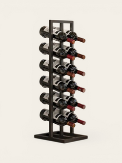 Porte-bouteille vin métal - photo 1