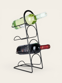Support bouteille de vin métal - photo 1
