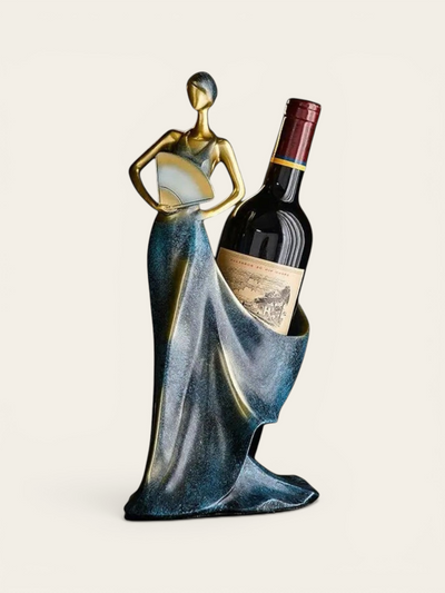 Porte-bouteille statue femme - photo 1