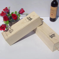 Caisse bois 1 bouteille