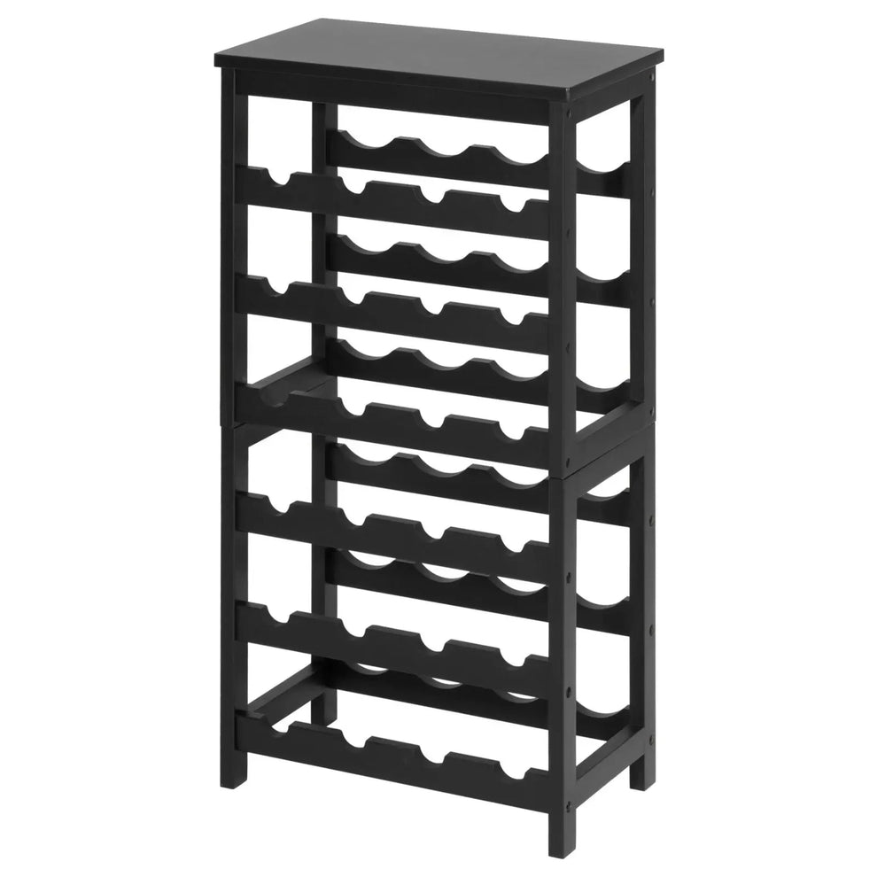 Casier à vin bois en situation