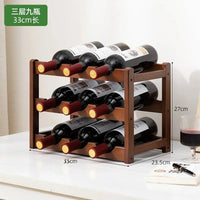 Casier pour bouteilles de vin détail du rangement