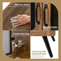Meuble rangement bouteille en bois 11 places zoom matière