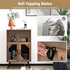 Meuble rangement bouteille en bois 11 places avec bouteilles