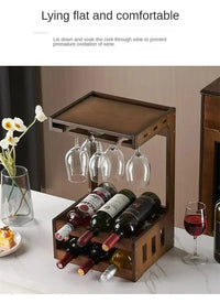 Caisson range-bouteille bois pour la cave
