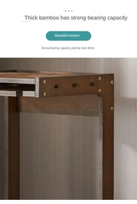 Caisson range-bouteille bois pose et structure