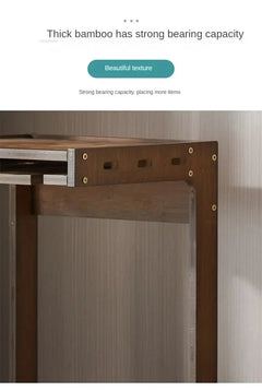 Caisson range-bouteille bois pose et structure