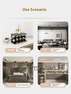 Caisson range-bouteille cuisine angle trois-quarts