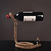Porte-bouteille vin vue de face