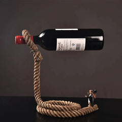 Porte-bouteille vin vue de face