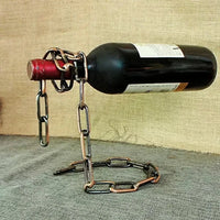 Porte-bouteille vin avec bouteilles