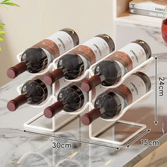 Porte-bouteille cuisine gros plan