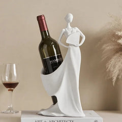 Porte-bouteille vin original en situation