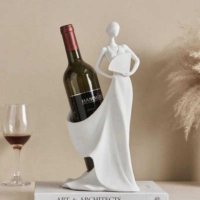 Porte-bouteille vin original en situation