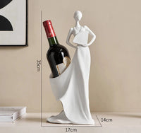 Porte-bouteille vin original détail du rangement