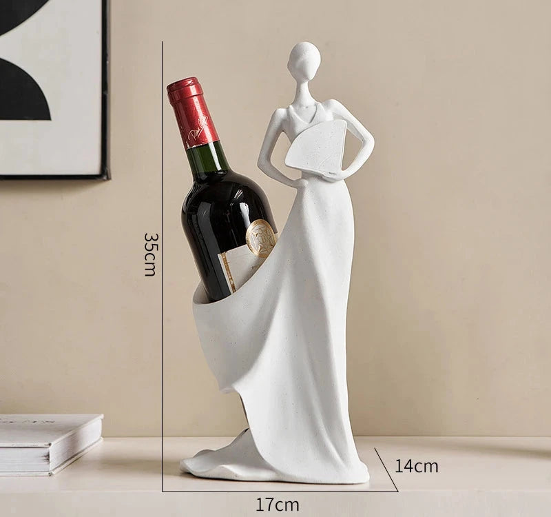 Porte-bouteille vin original détail du rangement