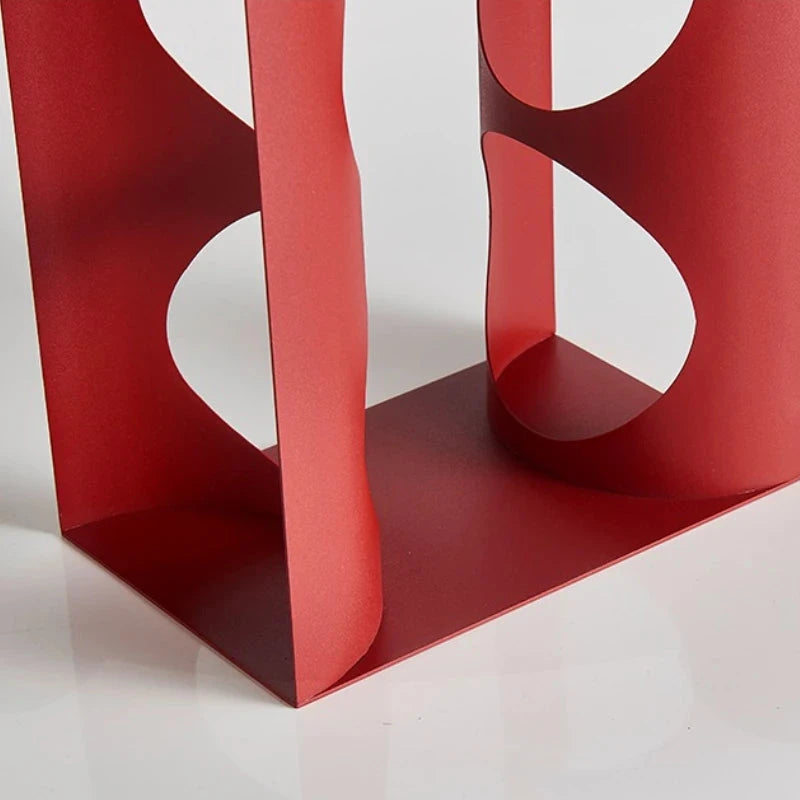 Porte-bouteille décoratif zoom matière