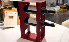 Porte-bouteille décoratif gros plan