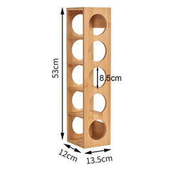 Porte-bouteille verticale en situation
