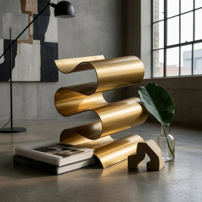 Porte-bouteille vin design en situation