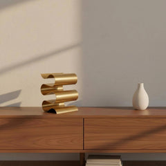 Porte-bouteille vin design avec bouteilles
