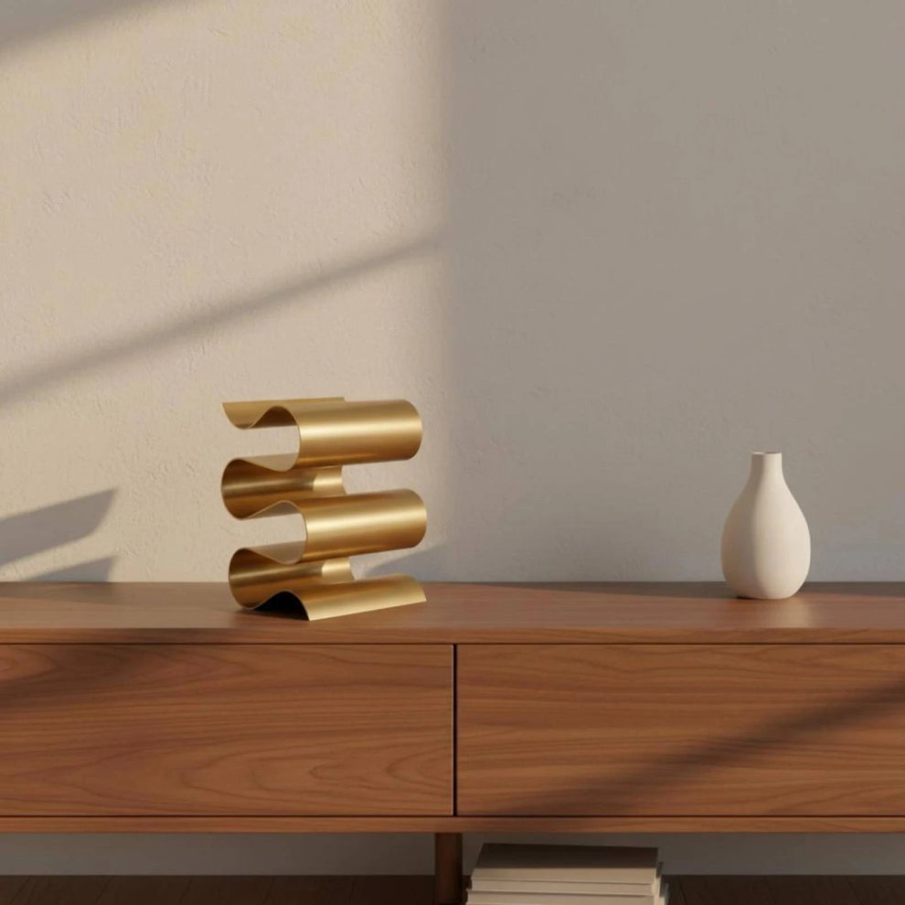 Porte-bouteille vin design avec bouteilles