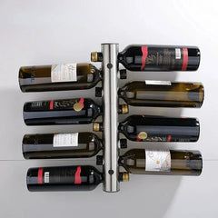 Porte-bouteille inox en situation
