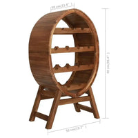 Porte-bouteille bois ancien