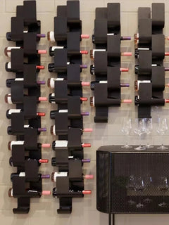 Porte-bouteille métal design