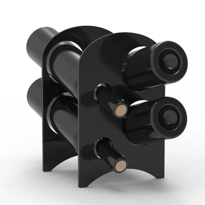 Porte-bouteille noir