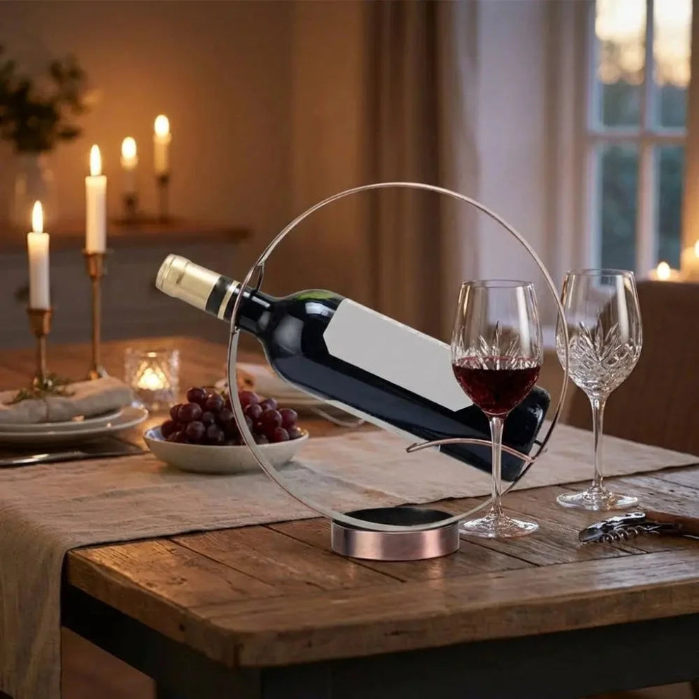 Porte-bouteille de table design