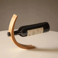 Porte-bouteille bois équilibre
