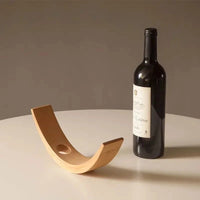 Porte-bouteille bois équilibre