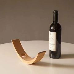 Porte-bouteille bois équilibre