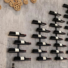 Porte-bouteille vin mural