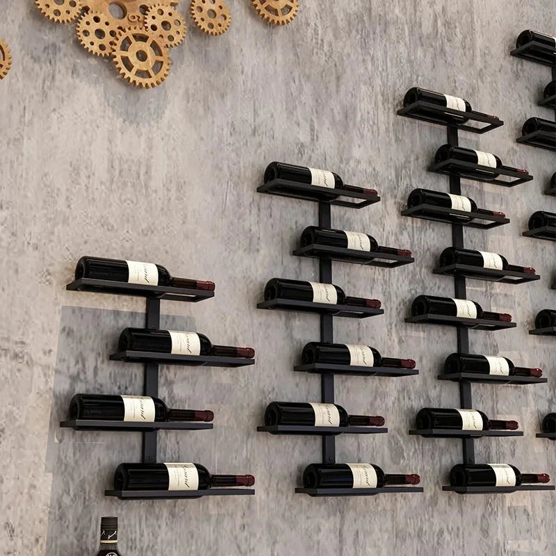 Porte-bouteille vin mural