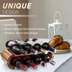 Porte-bouteille champagne bois