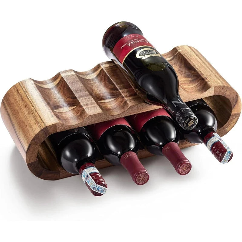 Porte-bouteille champagne bois