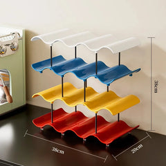 Porte-bouteille vintage plastique