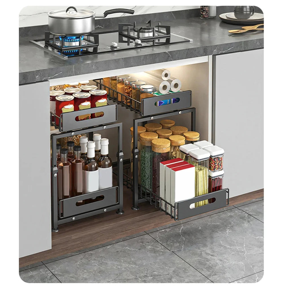 Porte-bouteille coulissant cuisine