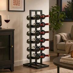Porte-bouteille vin métal